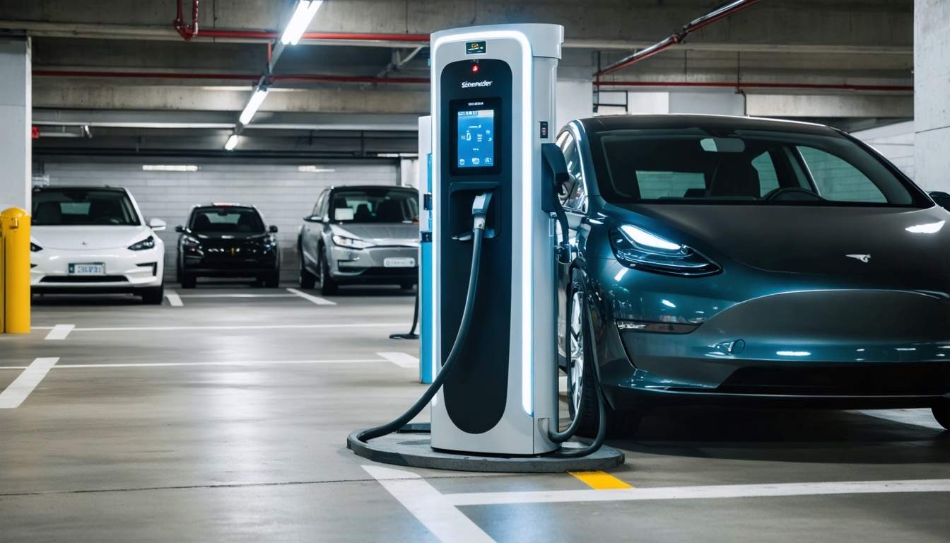 Borne recharge Schneider 7kW: pourquoi choisir?