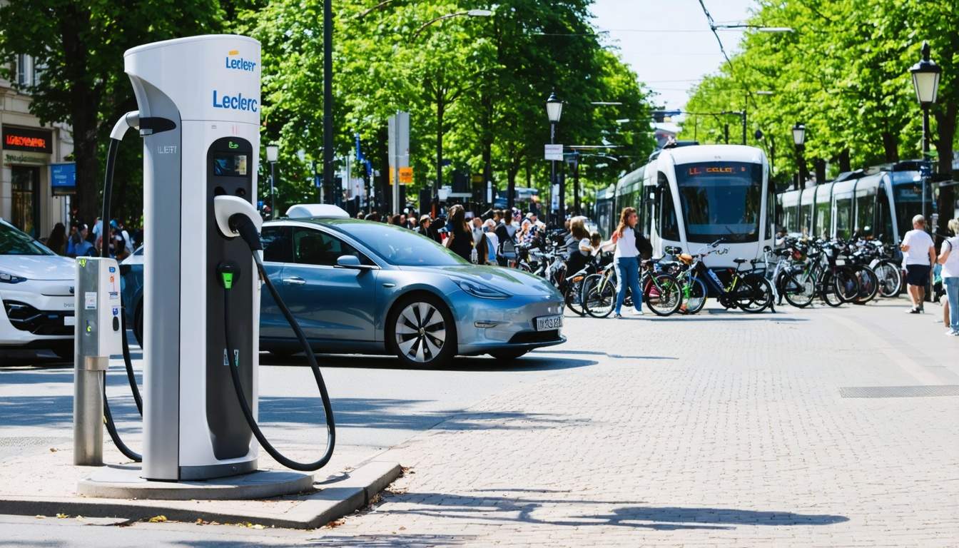 Bornes recharge Leclerc: un choix durable ?