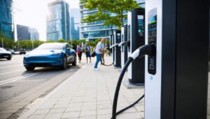 Guide urbain: installation de borne électrique facile