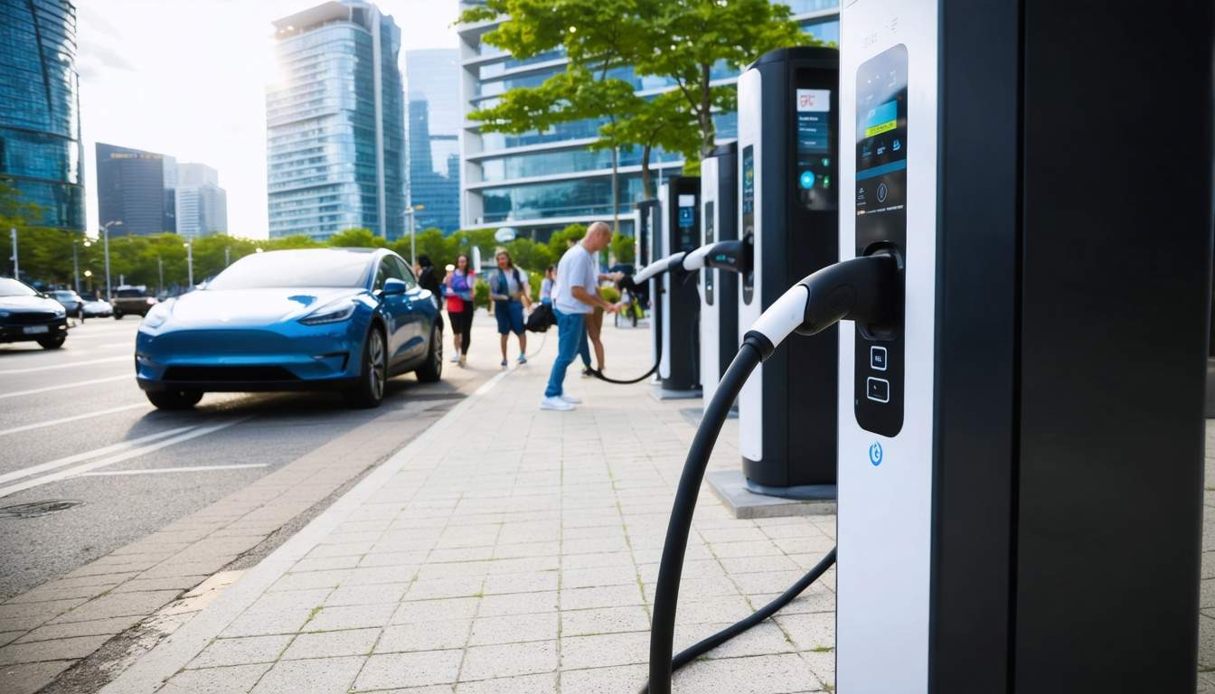 Guide urbain: installation de borne électrique facile