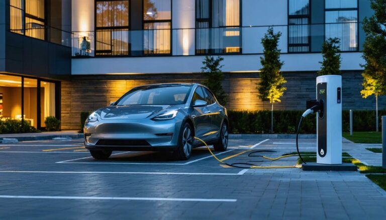 Hôtel moderne avec borne recharge: l'atout clé?