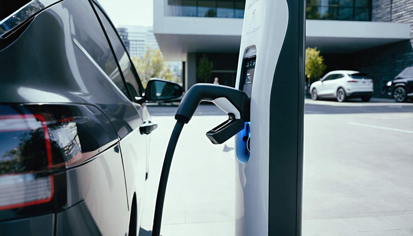 Installation rapide: borne de recharge électrique