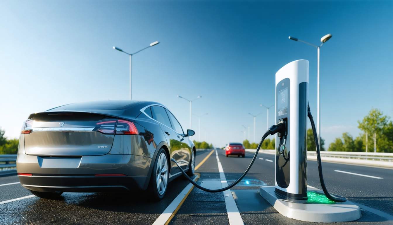 Recharge rapide: découvrez les bornes sur autoroute